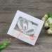White Scroll Wedding Invitation Cards Paper Box